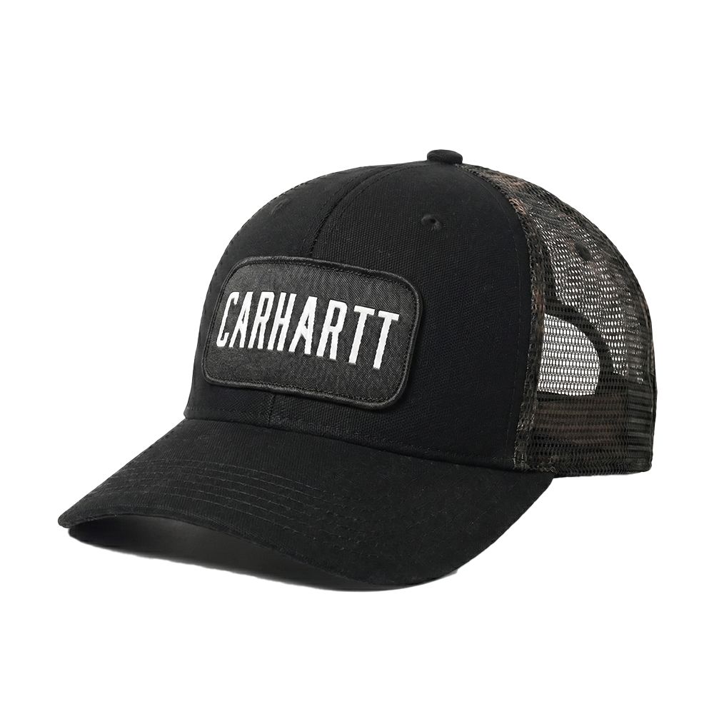 Бейсболка Carhartt CANVAS MESH-BACK CAMO с сеткой 105047-N04