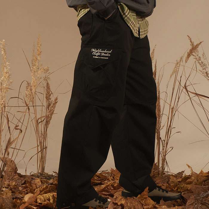 Брюки Called a Garment Duck canvas Black