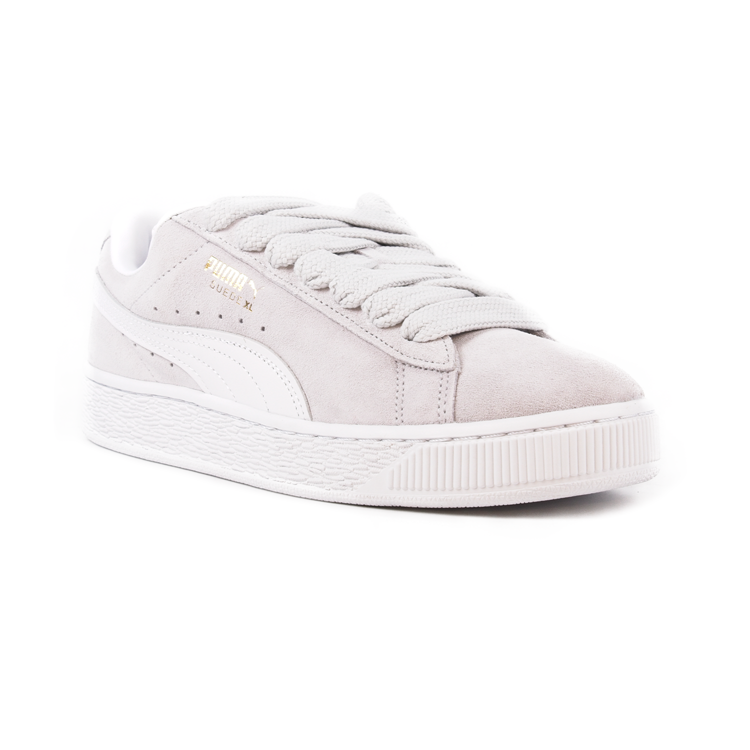 Кроссовки Puma Suede XL 39520522 серые — фото 1