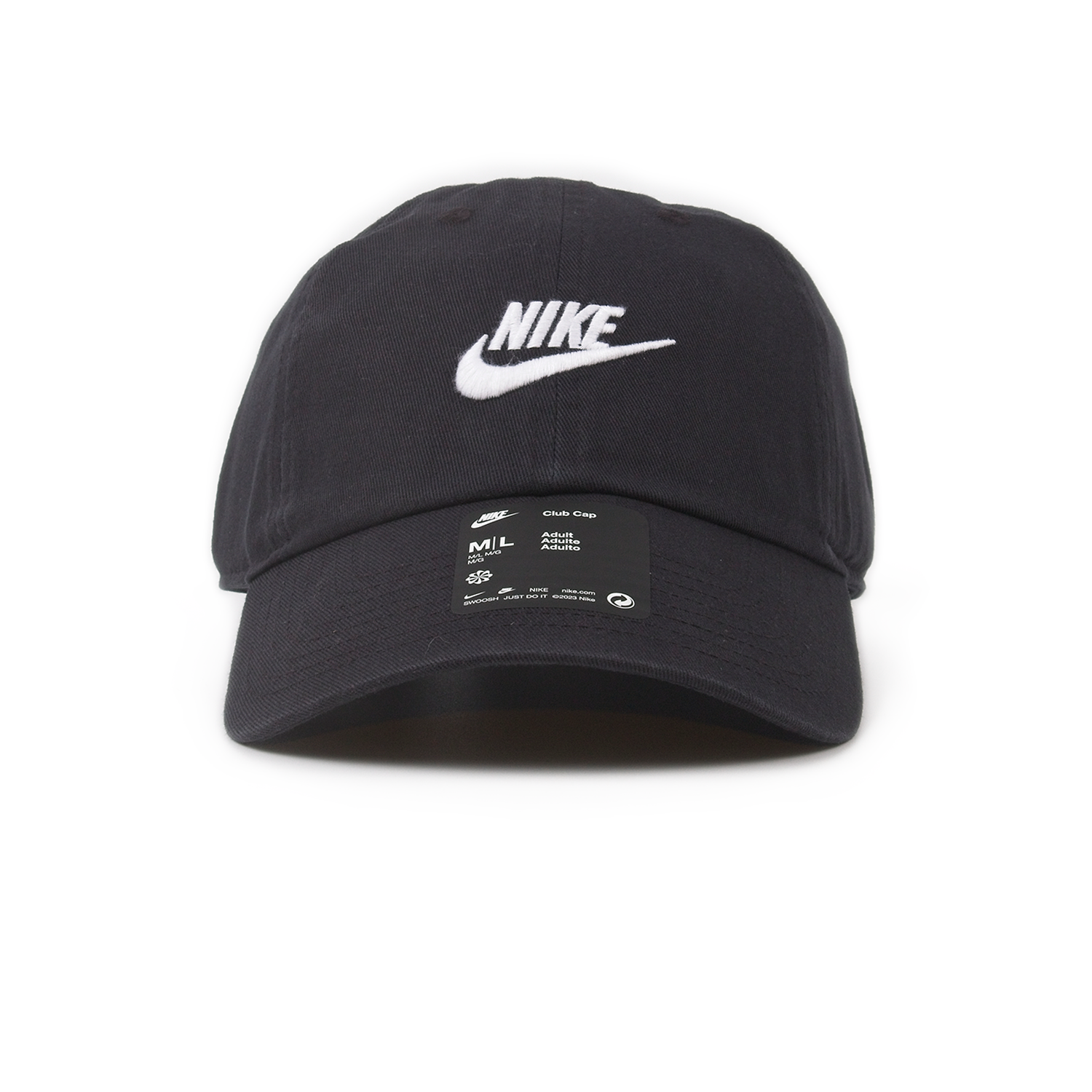 Бейсболка Nike Club U Futura Washed FB5368-011 M/L