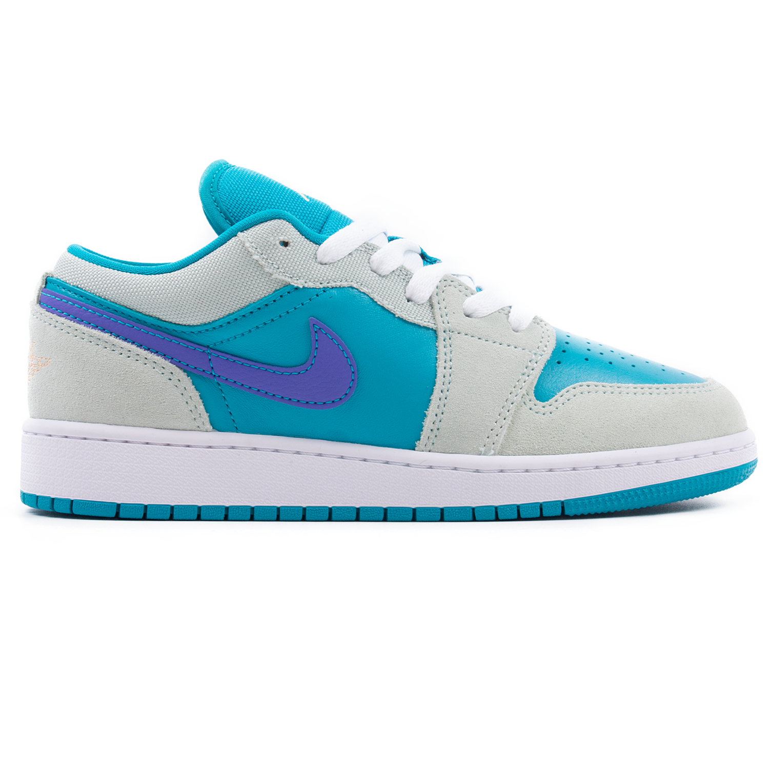 Кроссовки подростковые Air Jordan 1 Low SE GS Aquatone DX4374-300