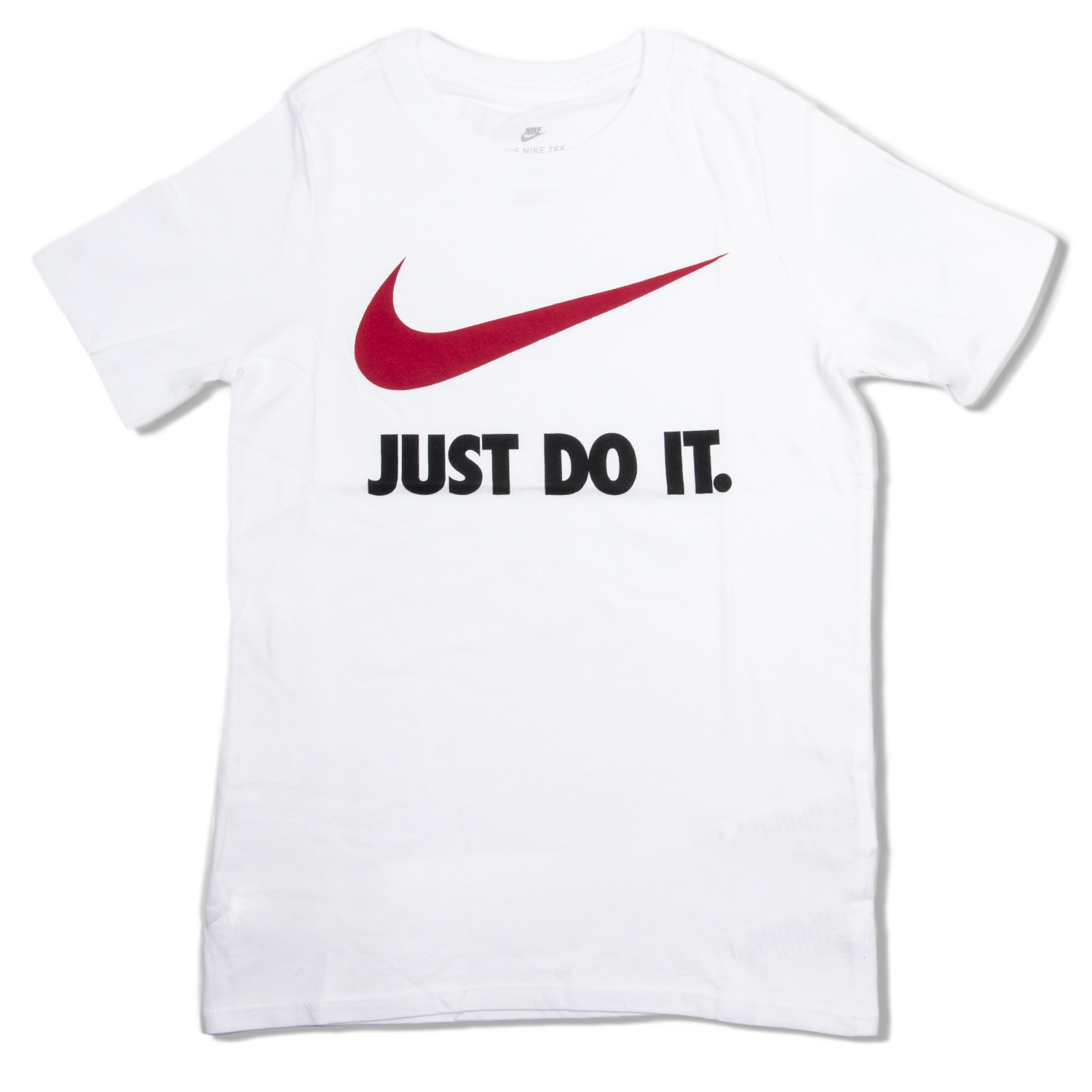 Футболка Nike детская Just Do It Swoosh Crew 709952-100 — фото 1