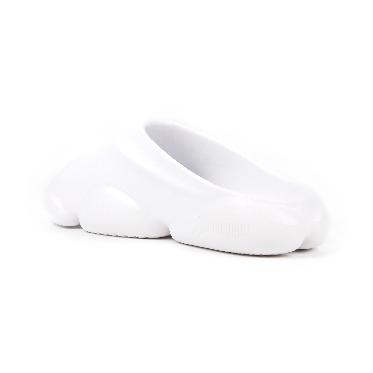 Шлепанцы Li Ning Bad5 Slide white ABTU001-2F — фото 2