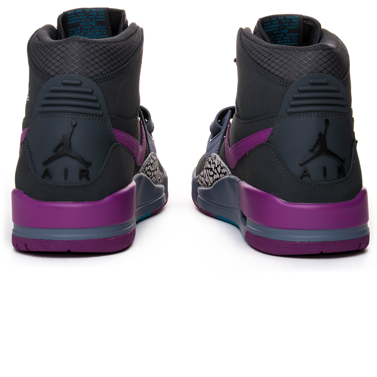 Кроссовки Air Jordan Legacy 312 Grey Purple AV3922-005 — фото 2