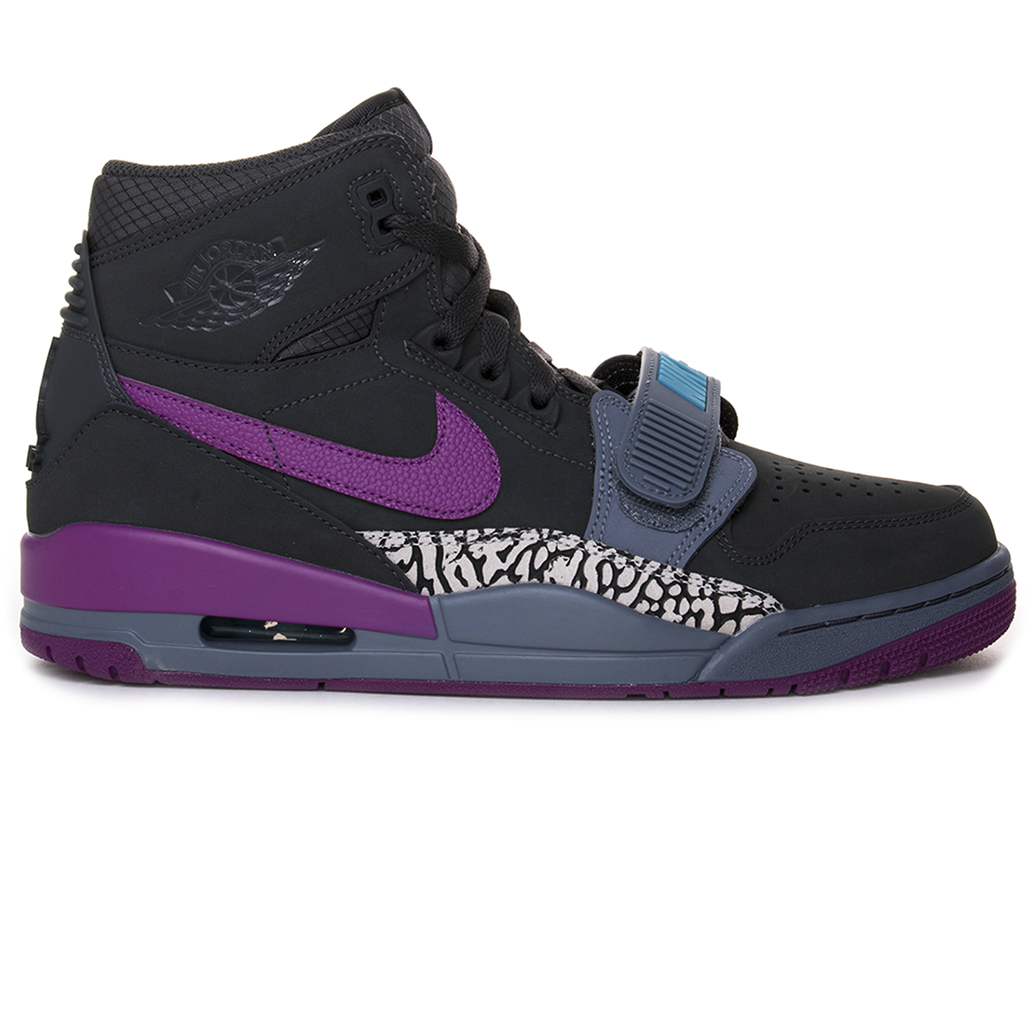 Кроссовки Air Jordan Legacy 312 Grey Purple AV3922-005 — фото 1