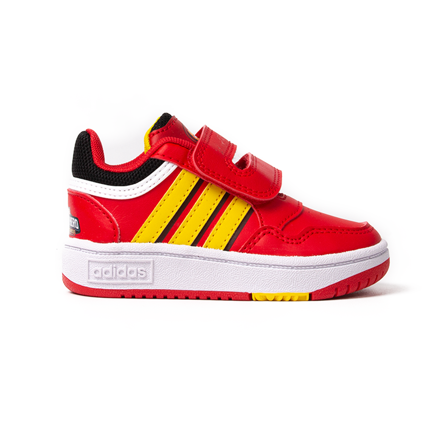 Кроссовки малыши Adidas x Marvel Super Hero Adventures Iron Man Hoops 3.0 GY7996