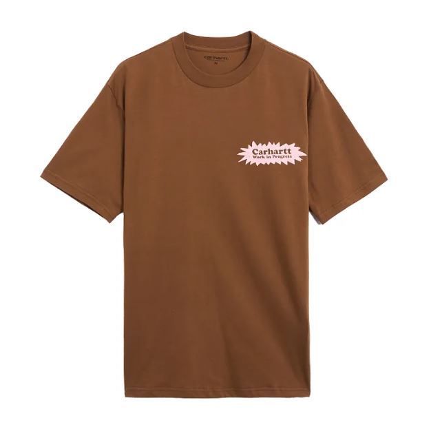 Футболка Carhartt WIP I033162 hamilton/brown