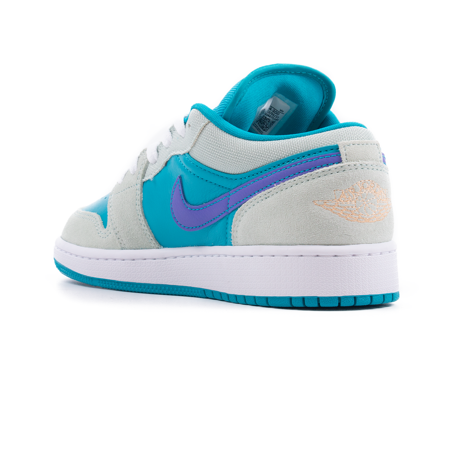 Кроссовки подростковые Air Jordan 1 Low SE GS Aquatone DX4374-300 — фото 2