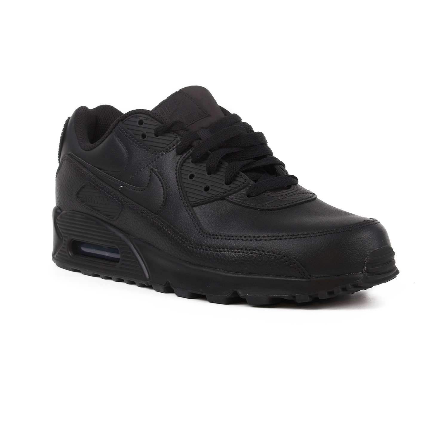 Кроссовки Nike Air Max 90 Leather Triple Black CZ5594-001