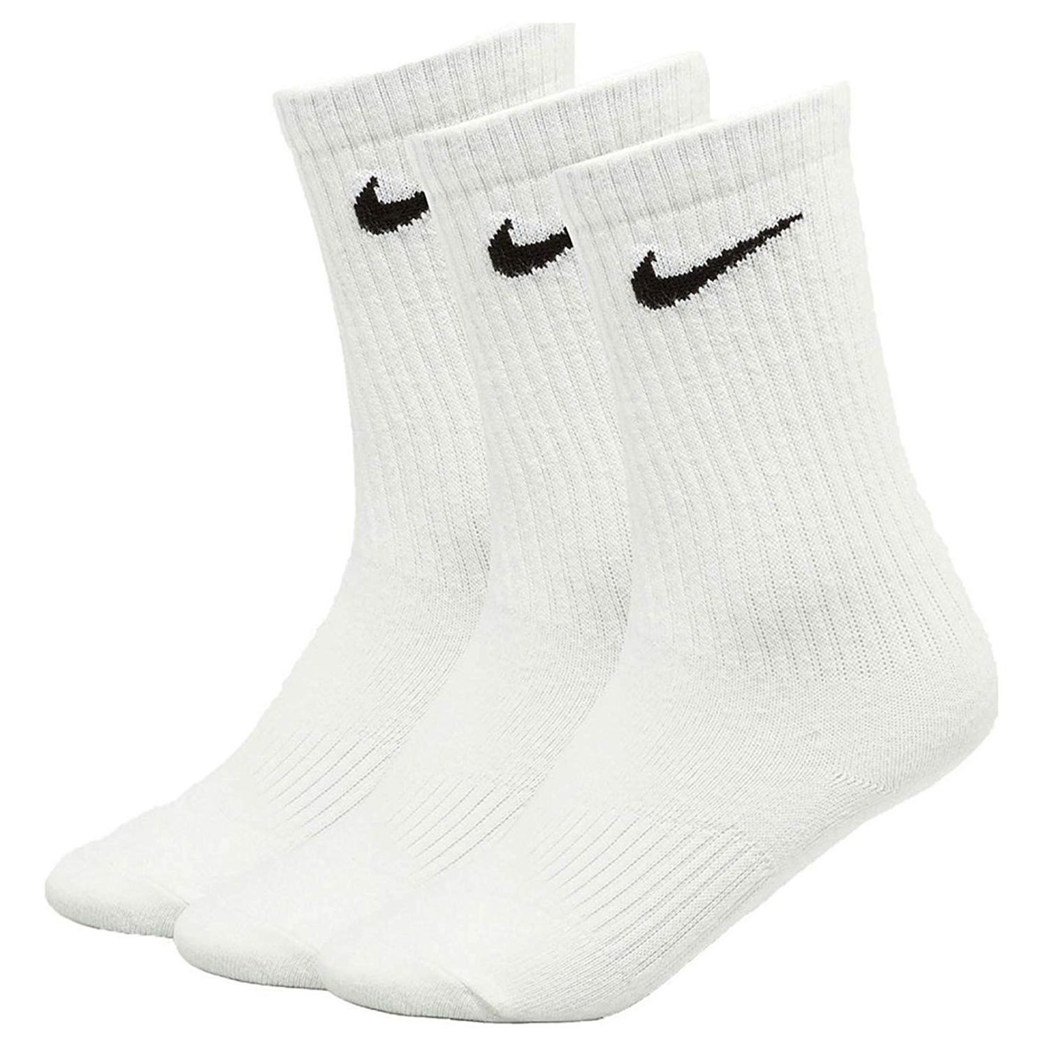 Носки Nike Everyday Lightweight КОМПЛЕКТ 3 пары белые 42-46р-р SX7676-100