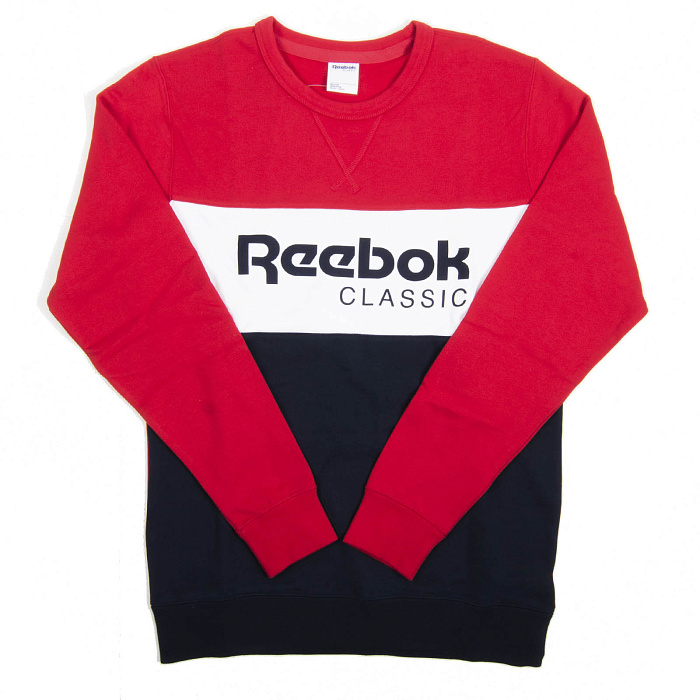 Лонгслив Reebok Archive Stripe Crew BK3831