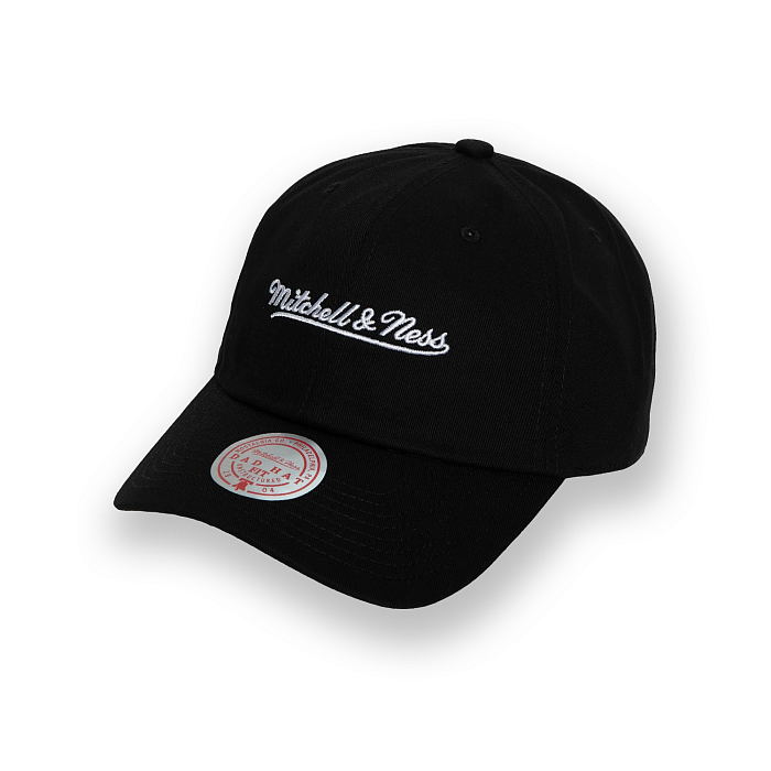 Бейсболка Mitchell&Ness BRANDED SCRIPT STRAPBACK MITCHELL & NESS Black HLUX4829 MNNYPPPBLCK