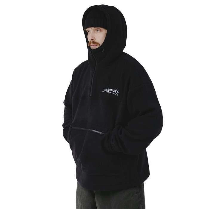 Худи ANTEATER Hoodie-Fleece-Black — фото 2